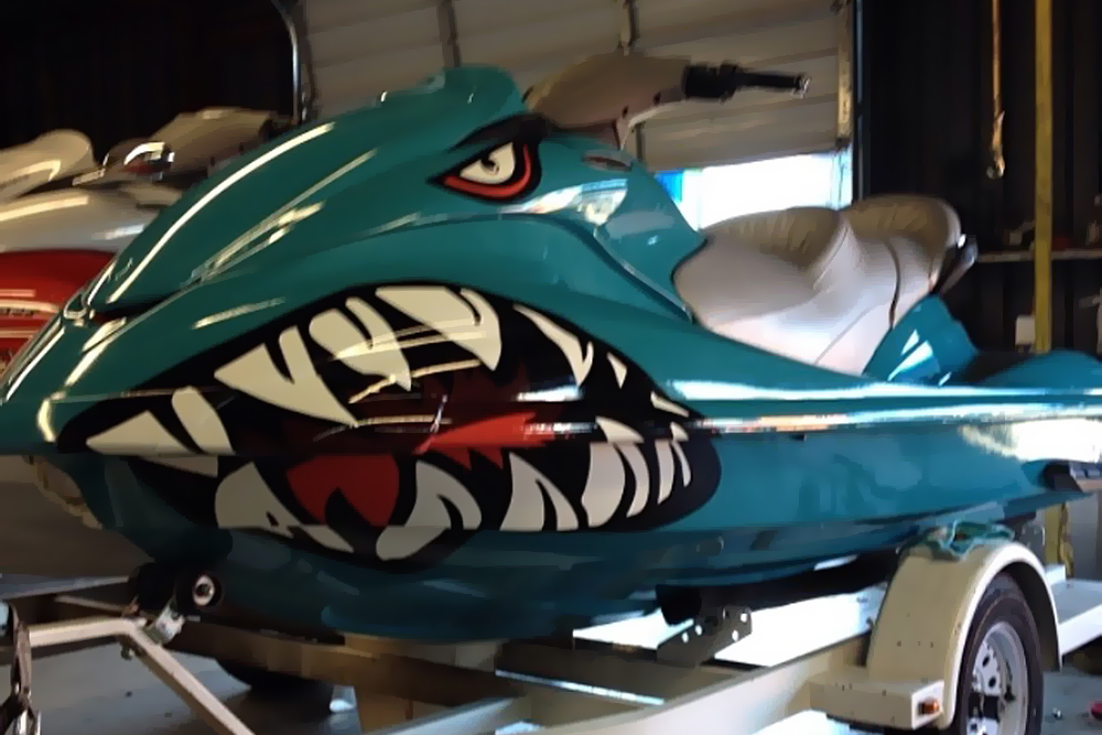 Shark Jetski Wrap Wrapfolio