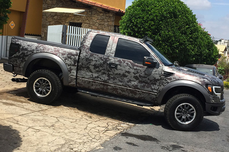 Ford Raptor Digital Camo Wrap | Wrapfolio